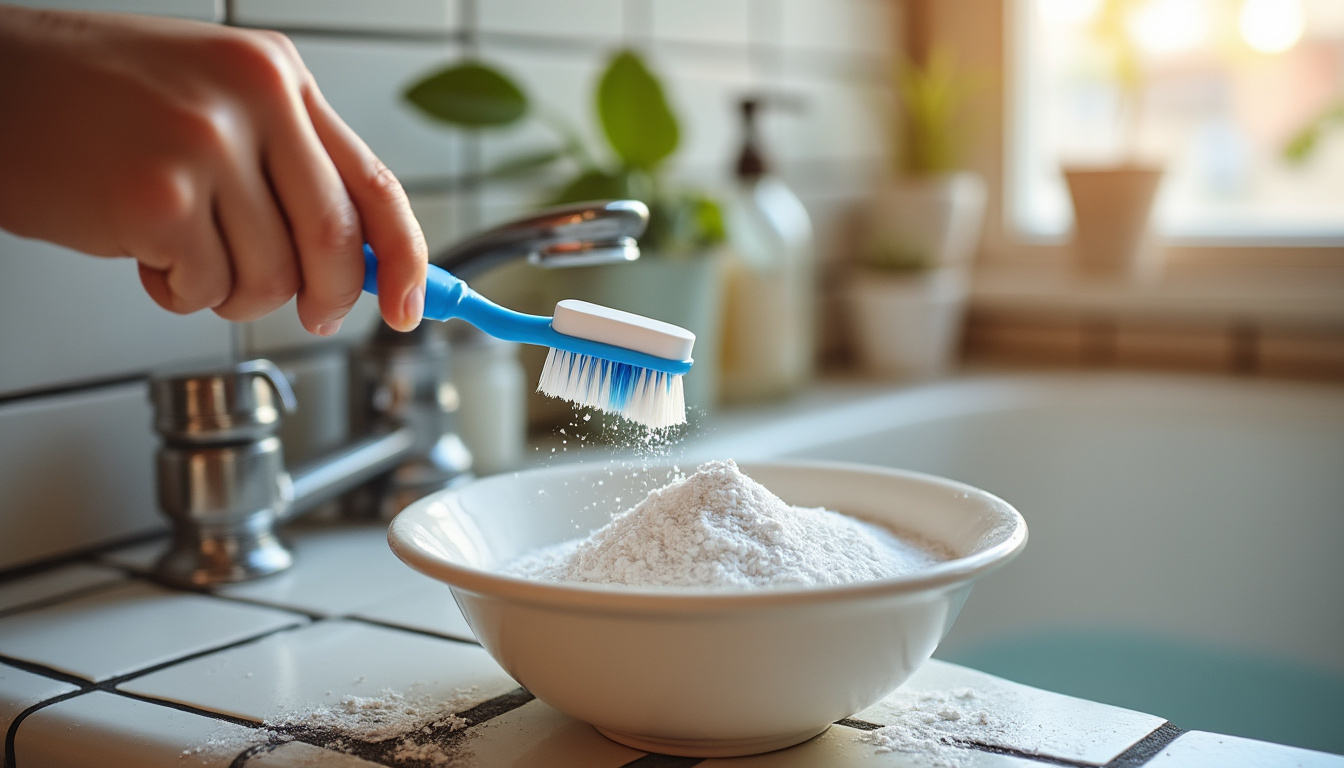 découvrez des méthodes efficaces et naturelles pour nettoyer et décolorer les joints de salle de bain encrassés ou noircis, et redonnez-leur un aspect propre et neuf.