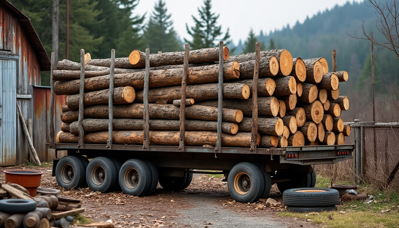 découvrez le prix d'un semi-remorque de bois de chauffage en 2 mètres avec notre guide complet pour bien choisir et acheter au meilleur coût.