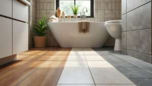 découvrez quels sols choisir pour votre salle de bain avec notre liste complète des matériaux adaptés, alliant esthétique et résistance à l'humidité.