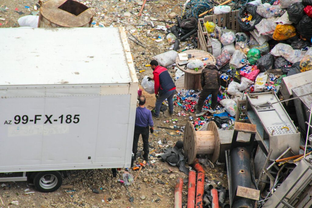 Combien de fois peut-on aller — camion décharge déchets déchetterie