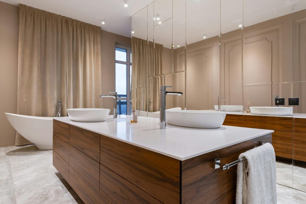 Quelle hauteur privilégier pour un — mesure de la hauteur meuble de salle de bain