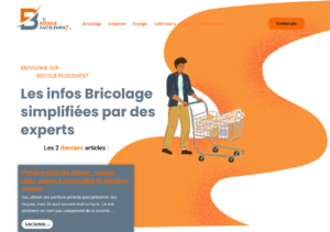 Capture d'écran du site bricole-facilement.fr
