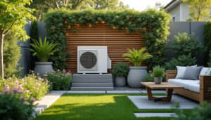découvrez des idées et astuces déco pour dissimuler élégamment votre pompe à chaleur dans le jardin, tout en préservant l'esthétique et le confort de votre espace extérieur.