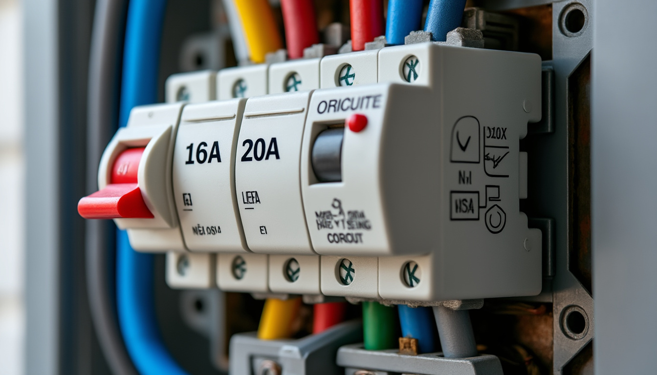découvrez comment choisir entre un disjoncteur de chauffe-eau 16a ou 20a pour garantir la sécurité et la performance de votre installation électrique.