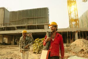 CIBTP Nord Ouest les rôles — travailleurs de la construction sur un chantier