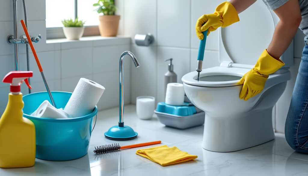 découvrez 8 méthodes efficaces pour déboucher vos wc rapidement et 5 astuces à éviter pour ne pas aggraver le problème.
