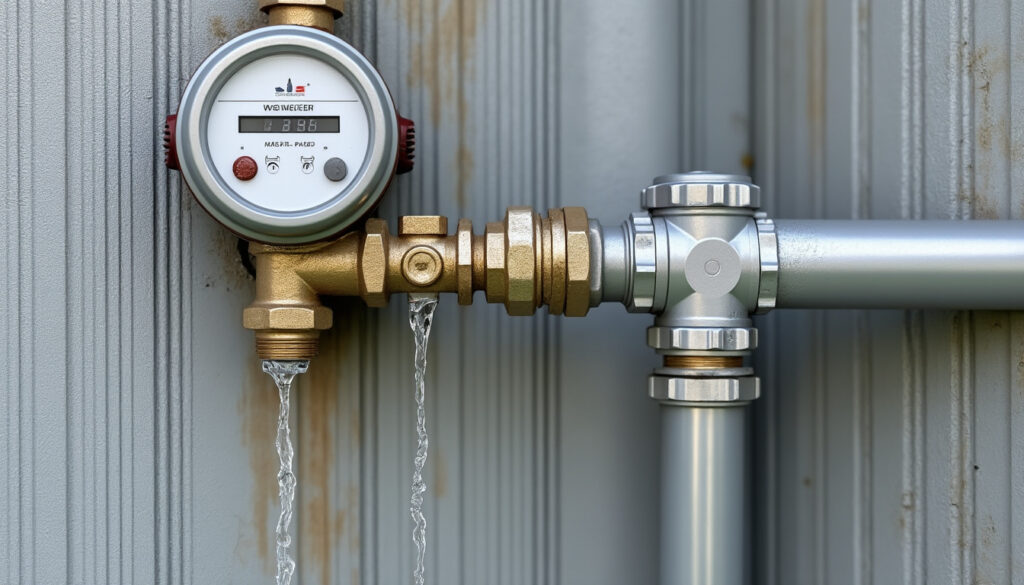 découvrez comment identifier une fuite d'eau avant ou après le compteur et apprenez qui est responsable du paiement des réparations.