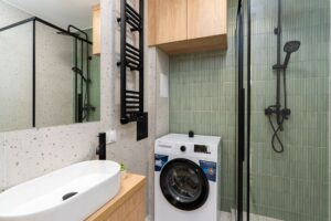 Déshumidificateur pour salle de bain — déshumidificateur en fonctionnement salle de bain