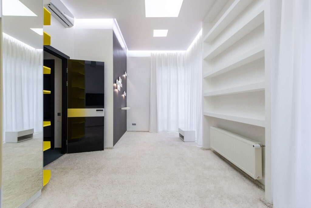 Radiateurs Sauter gamme à inertie — radiateur électrique moderne intérieur maison