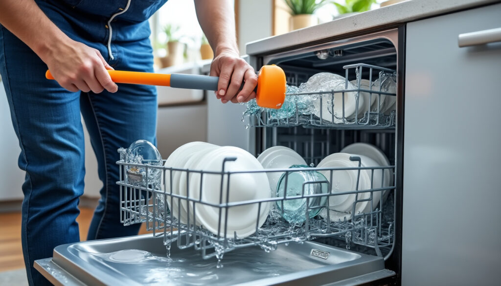 découvrez nos astuces efficaces pour déboucher l'évacuation de votre lave-vaisselle lorsque l'eau commence à remonter. suivez nos conseils simples pour un appareil qui fonctionne parfaitement.