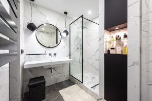 Salle de bain Espace Aubade — salle de bain moderne Espace Aubade