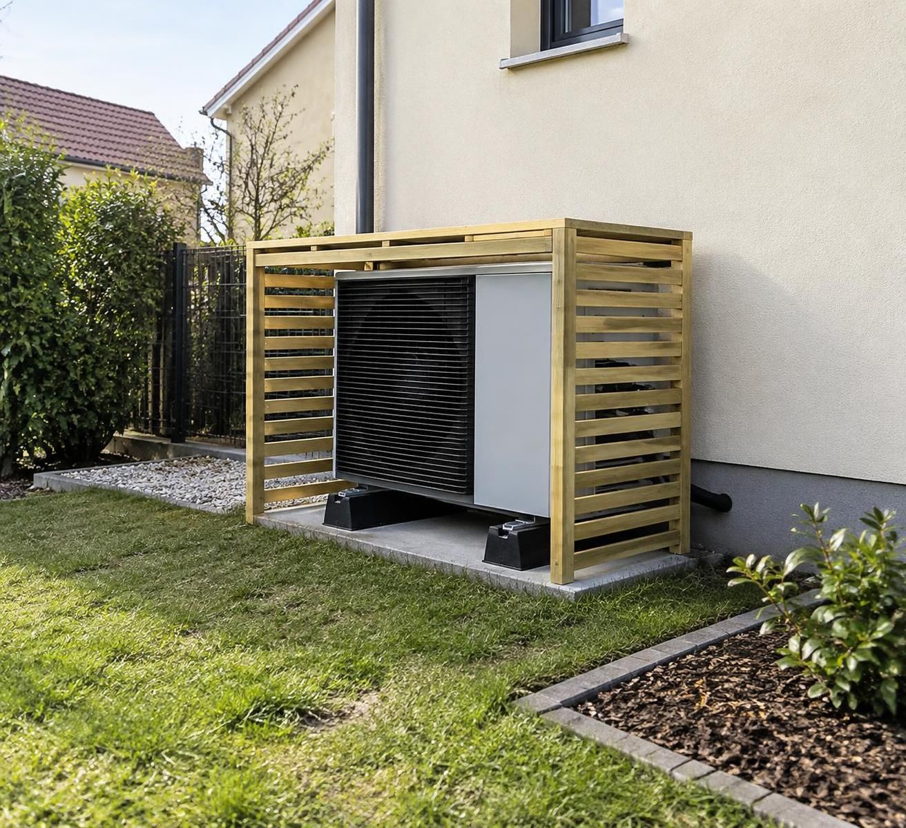 découvrez les distances de dégagement à respecter autour d’un cache de pompe à chaleur pour préserver la circulation de l’air et maintenir un rendement optimal.
