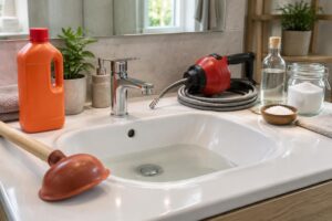 comparez les déboucheurs chimiques, électriques et les solutions maison pour choisir la méthode adaptée à votre canalisation et la déboucher efficacement.